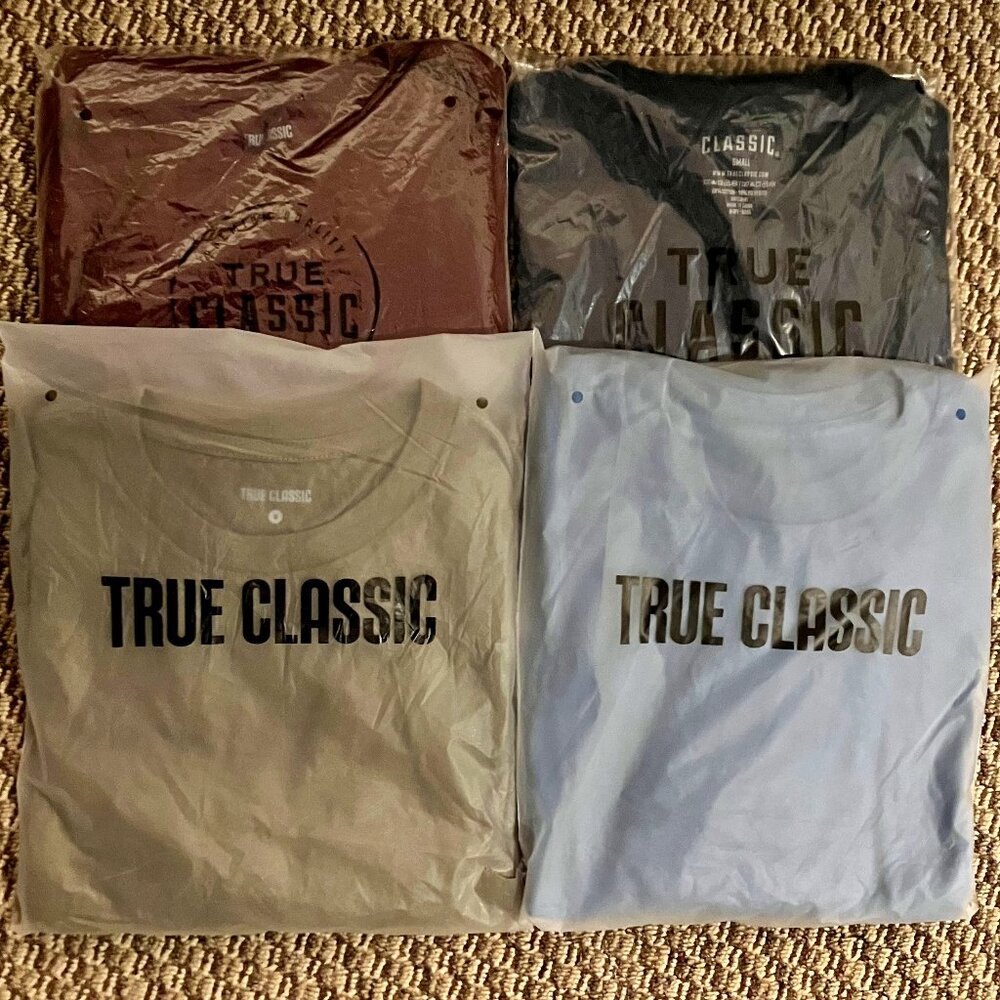 TRUE CLASSIC LONG SLEEVE CREWNECKS - BRAND NEW